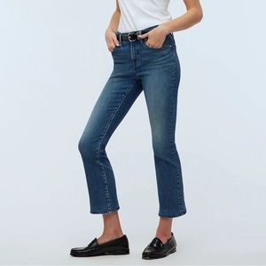 Madewell Kickout Crop jeans